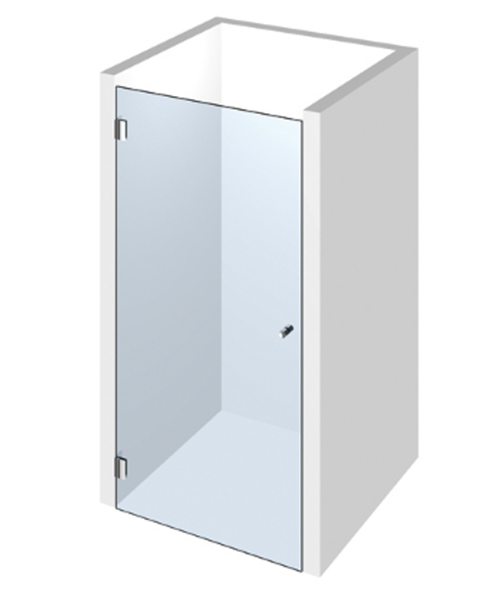sklenený sprchovací kút otváravý - typ b1